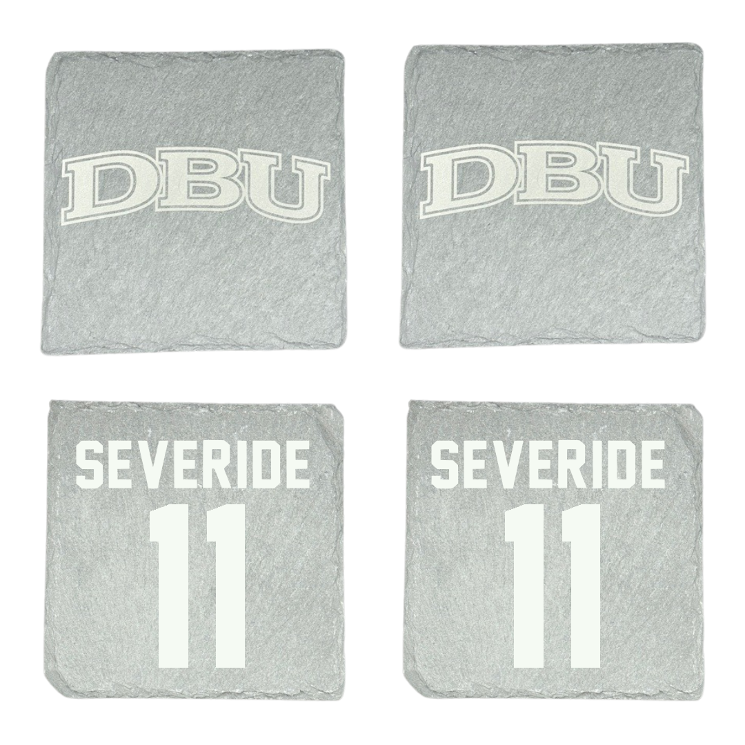 Dallas Baptist University Soccer Stone Coaster (4 Pack)  - #11 Annie Severide