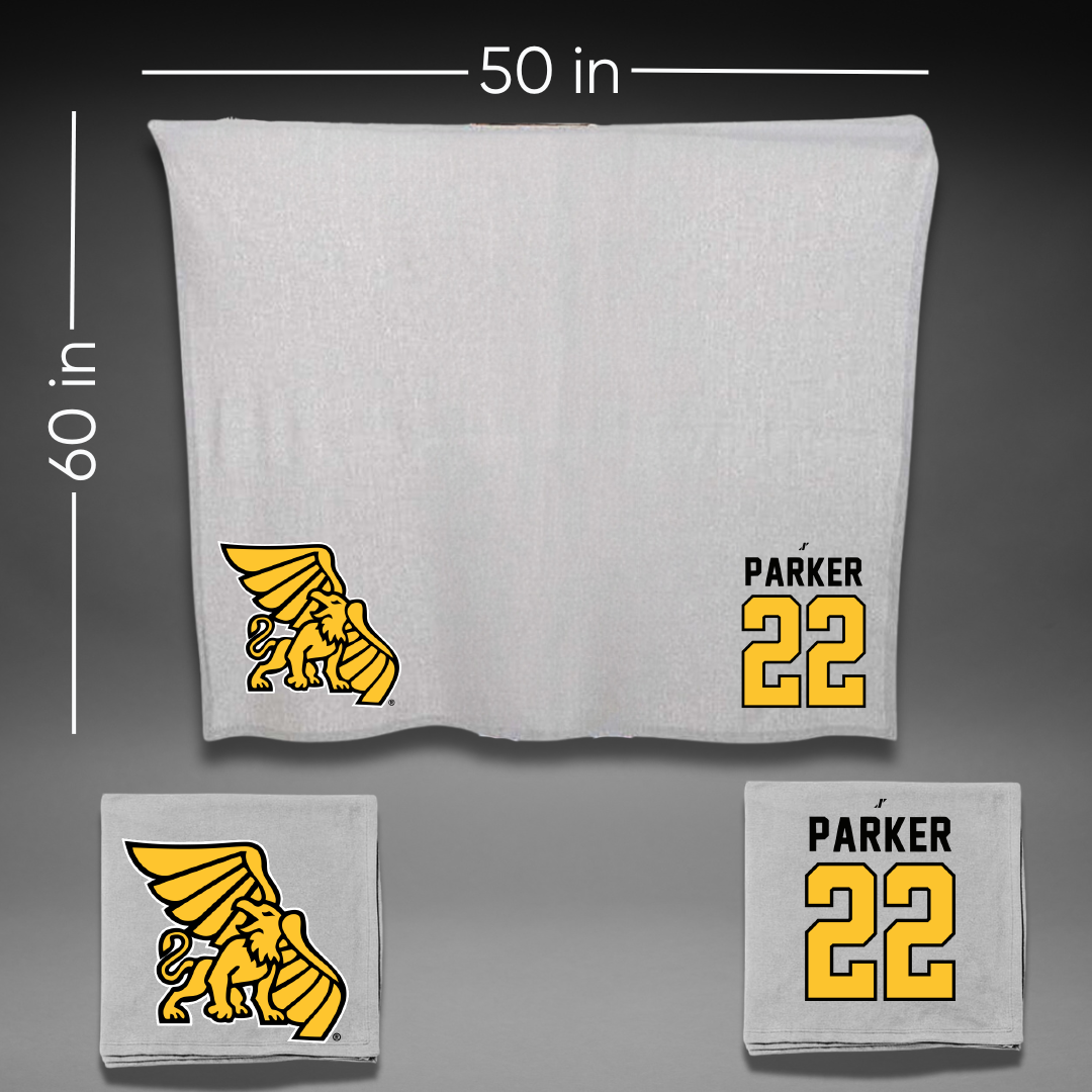Missouri Western State University Football Gray Blanket - #22 Denver Parker