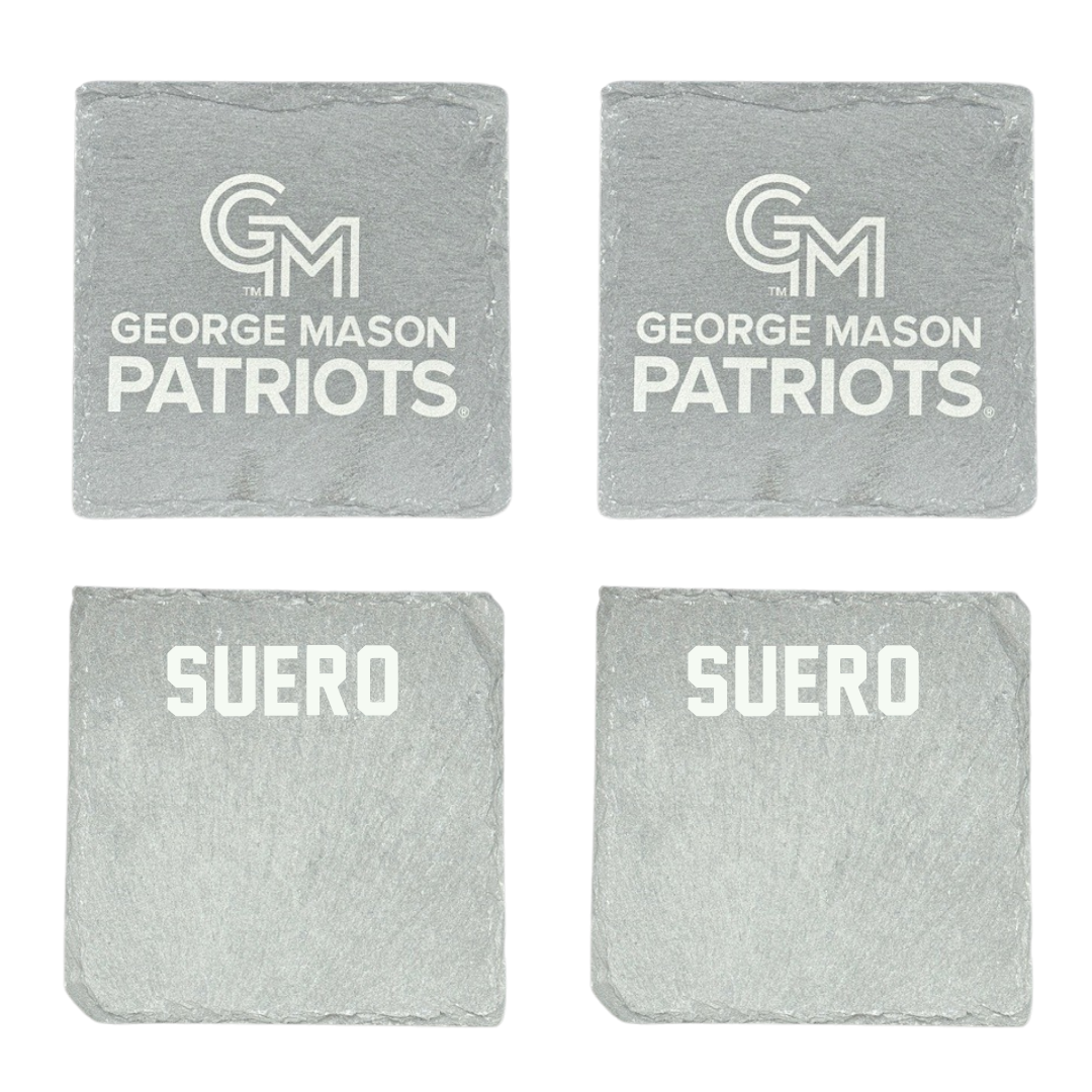 George Mason University TF and XC Stone Coaster (4 Pack)  - Mia Suero