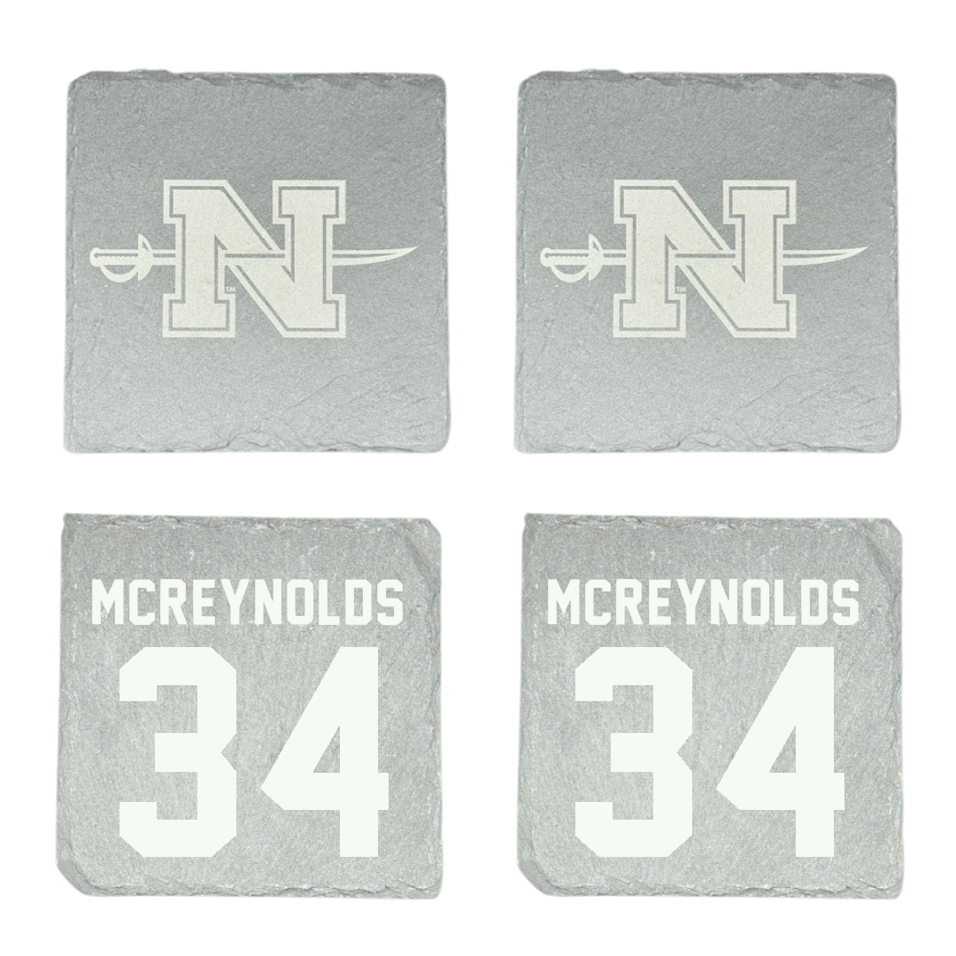 Nicholls State University Soccer Stone Coaster (4 Pack)  - #34 Mallory McReynolds