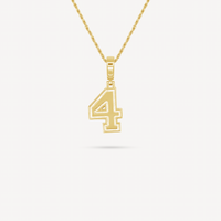 Gold Presidents Pendant and Chain - #4 Cortez Dennis