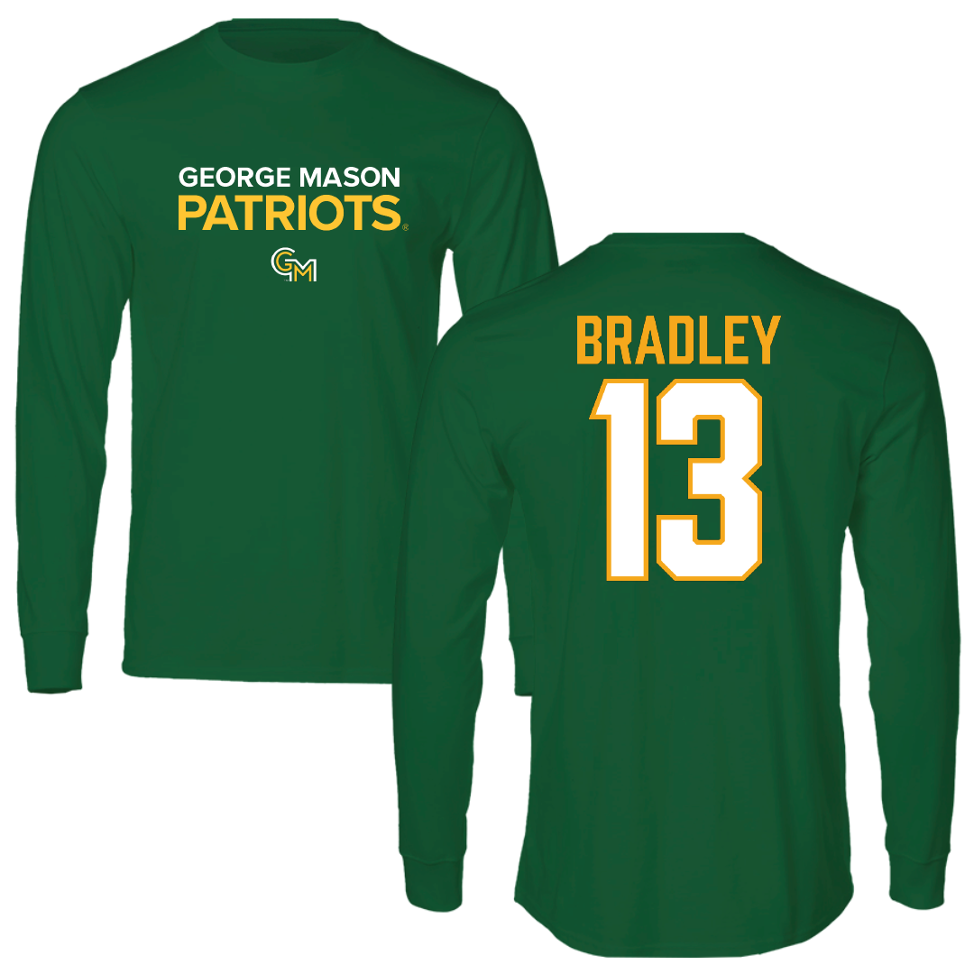 George Mason University Soccer Green Long Sleeve - #13 Olivia Bradley