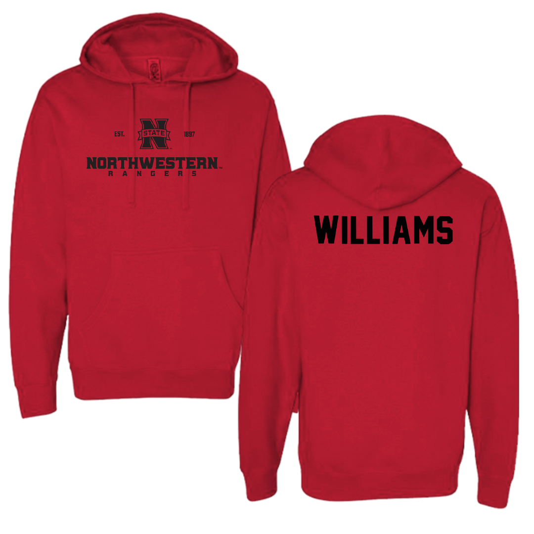 Northwestern Oklahoma State University TF and XC Red General Hoodie - Caleb Williams