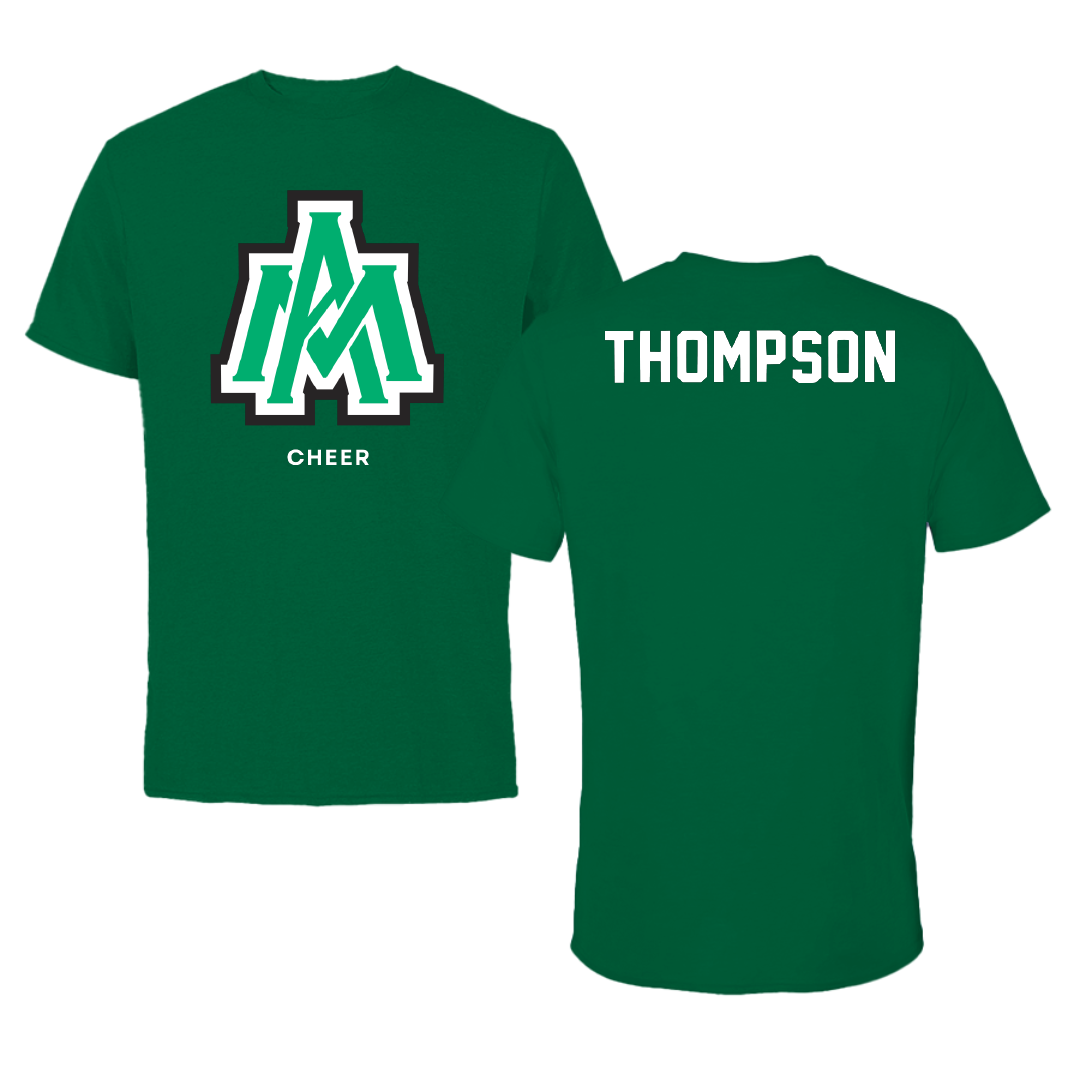 University of Arkansas-Monticello Cheer Green Tee - Sarah Thompson