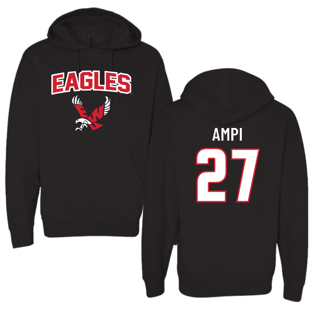Eastern Washington University Soccer Black Hoodie - #27 Ryanne Ampi