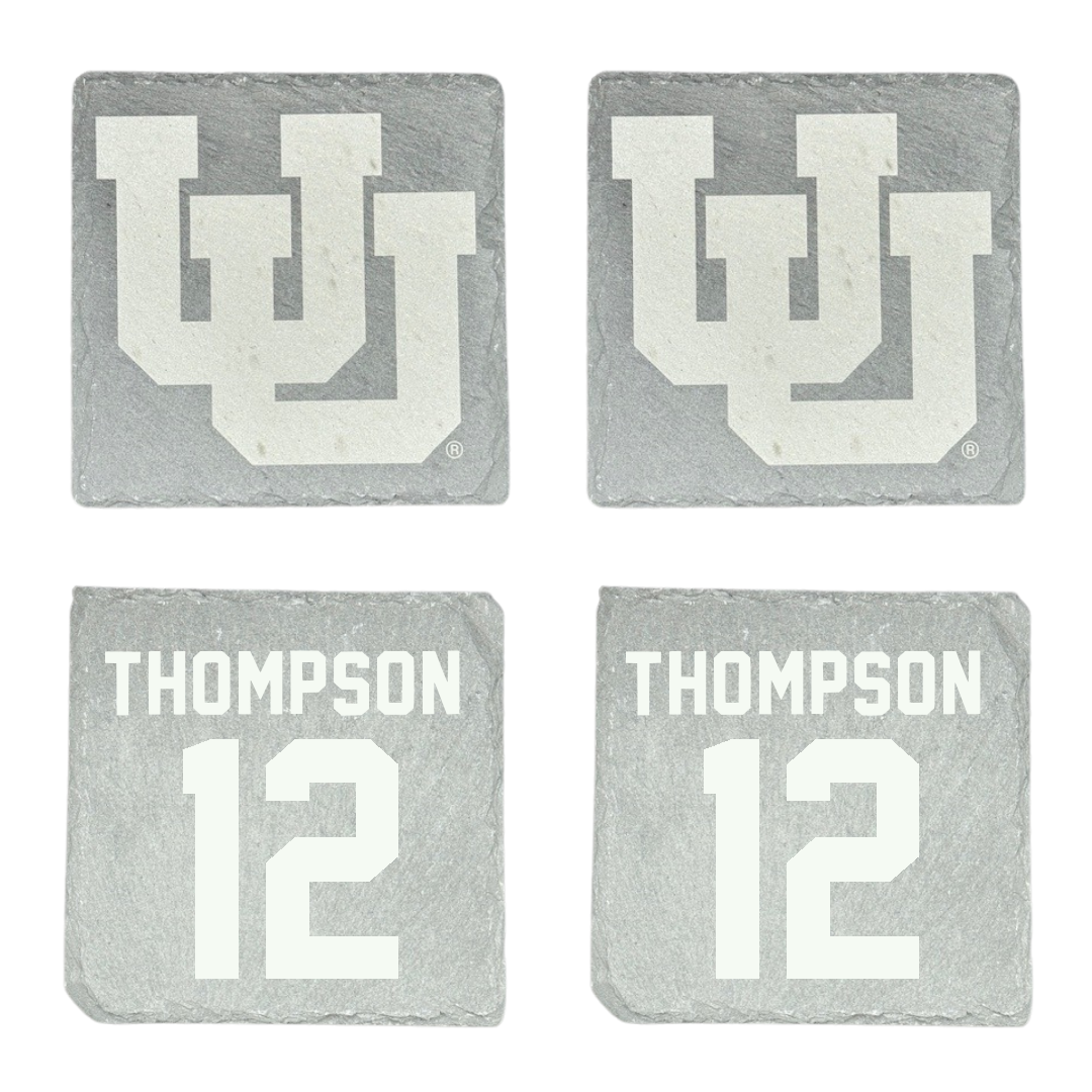 University of Utah Beach Volleyball Stone Coaster (4 Pack)  - #12 Siona Thompson