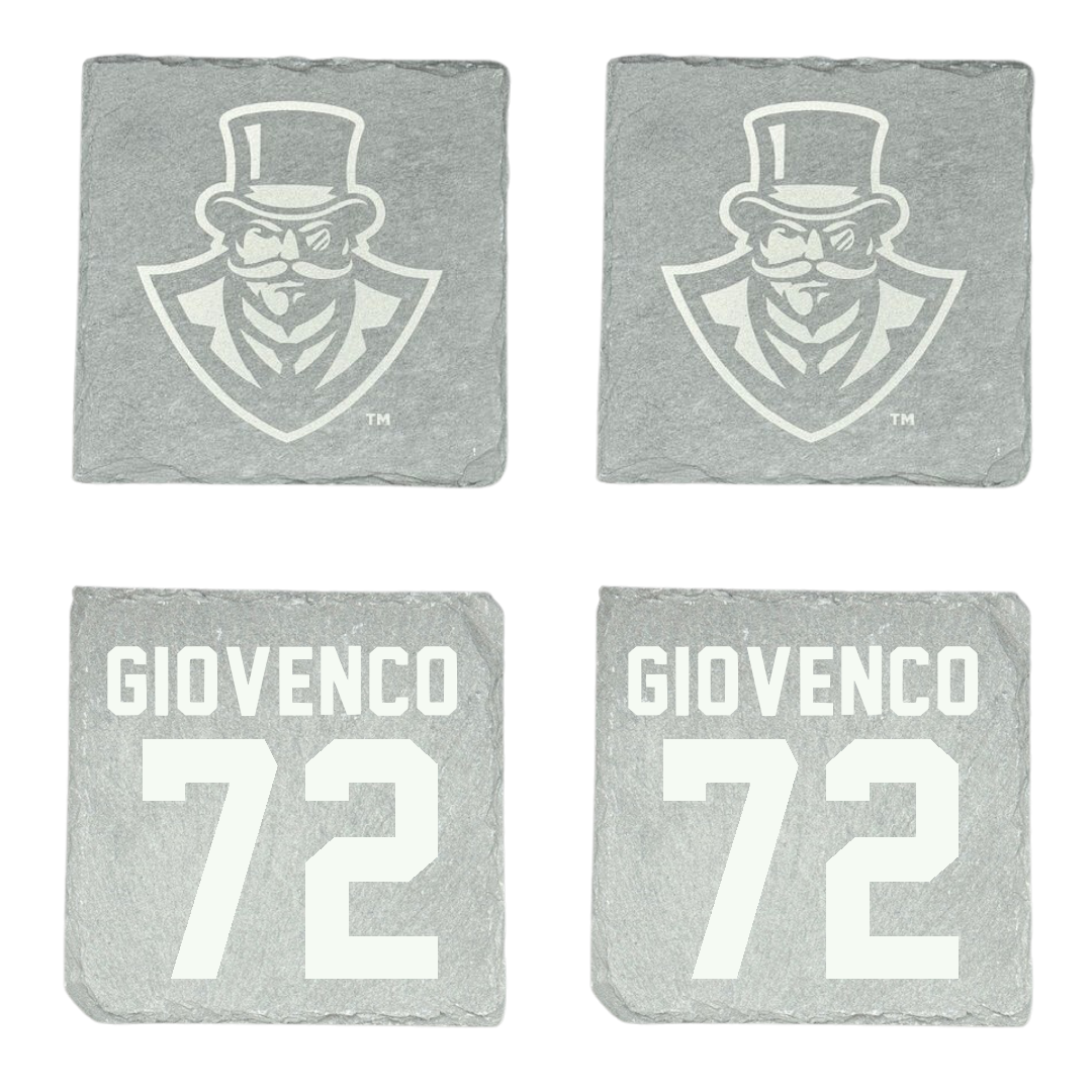 Austin Peay State University Football Stone Coaster (4 Pack)  - #72 Jaiden Giovenco