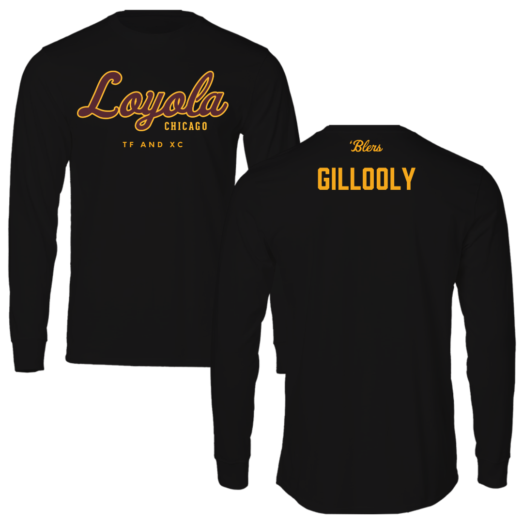 Loyola University-Chicago TF and XC Black Long Sleeve - Ali Gillooly