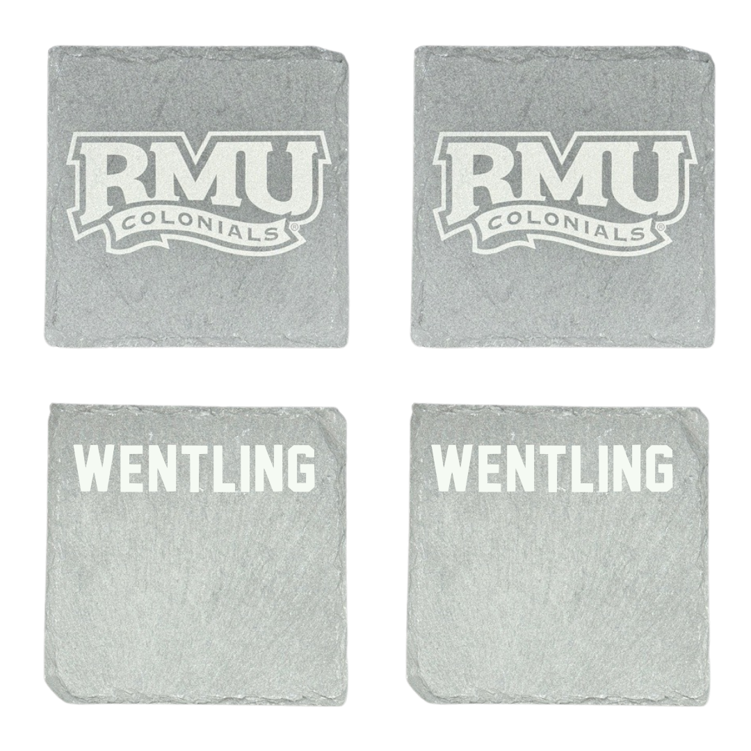 Robert Morris University TF and XC Stone Coaster (4 Pack)  - Nathan Wentling