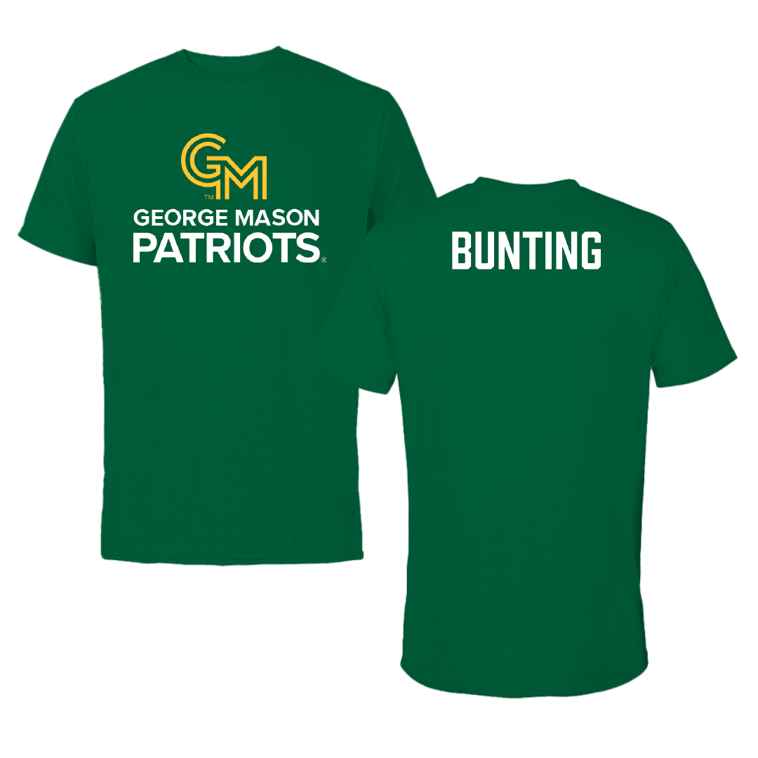 George Mason University Wrestling Green Patriots Tee - Charlie Bunting