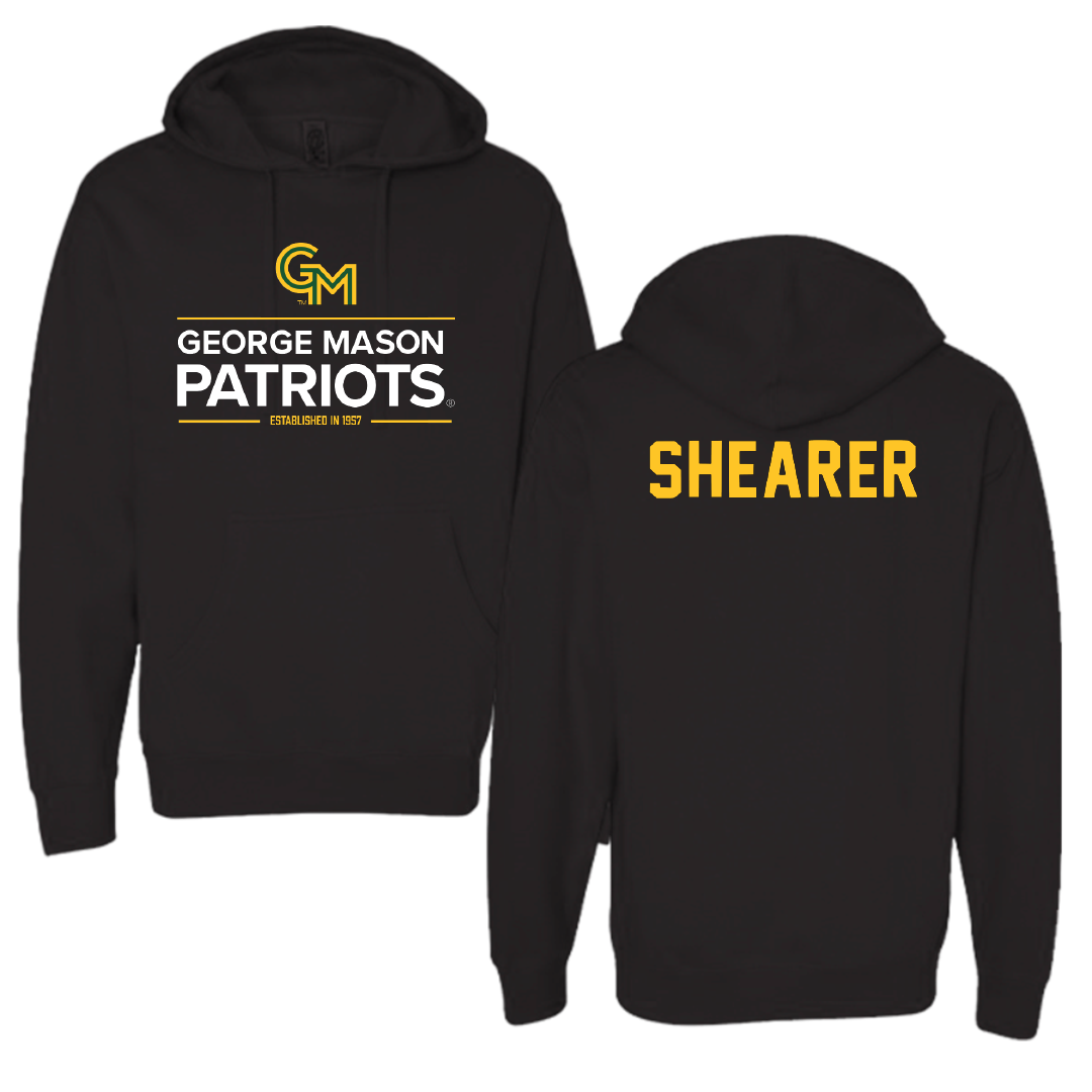 George Mason University Rowing Black General Hoodie - Anabela Shearer