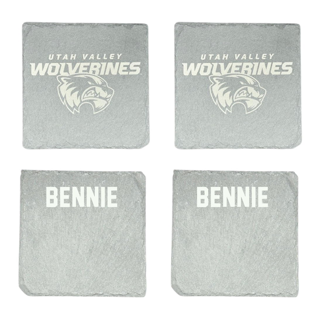Utah Valley University Wrestling Stone Coaster (4 Pack)  - Kael Bennie