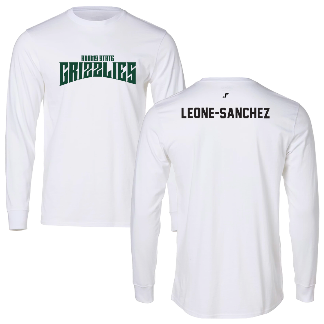 Adams State University Volleyball White Classic Performance Long Sleeve - Sierra Leone-Sanchez