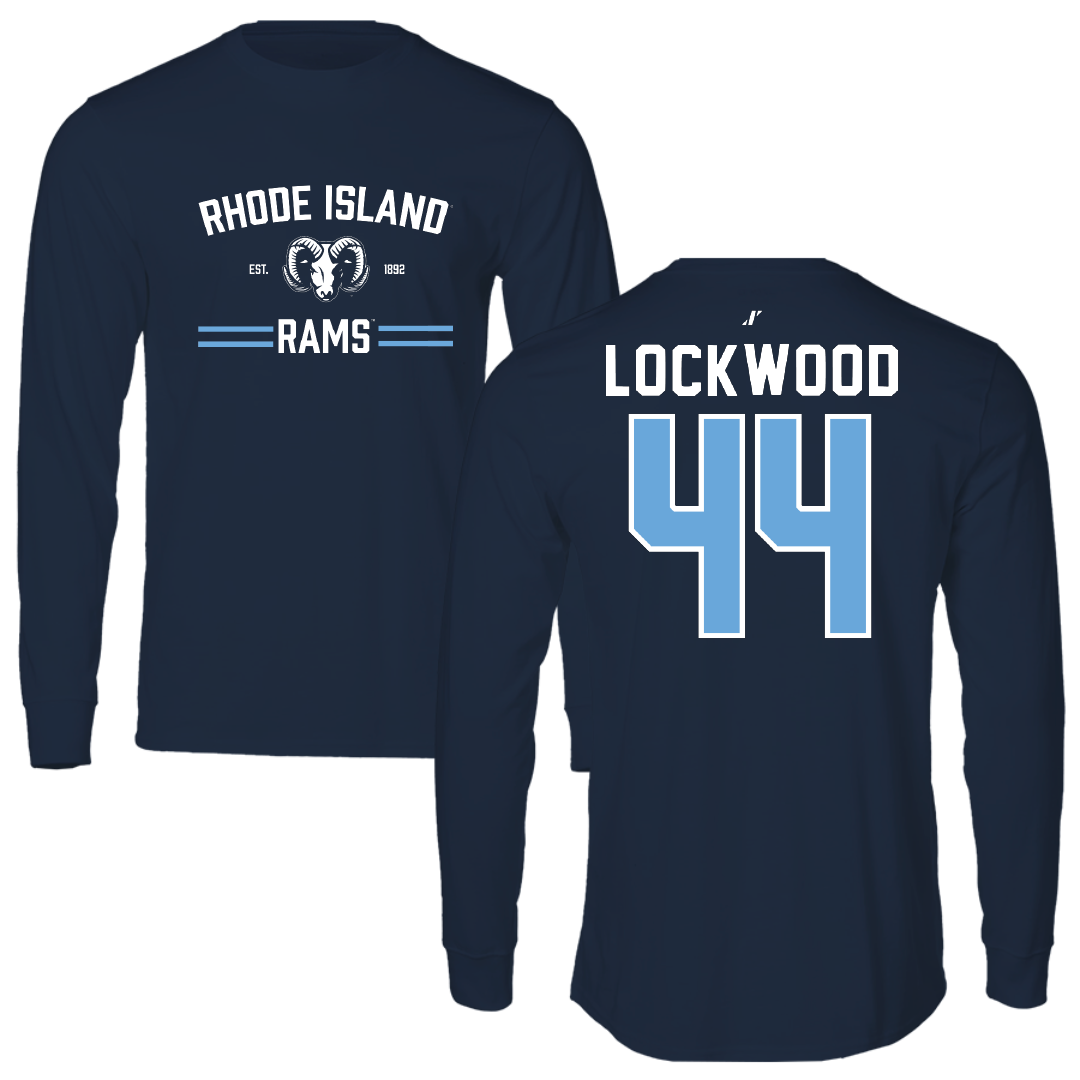 University of Rhode Island Lacrosse Navy General Long Sleeve - #44 Zoe Lockwood