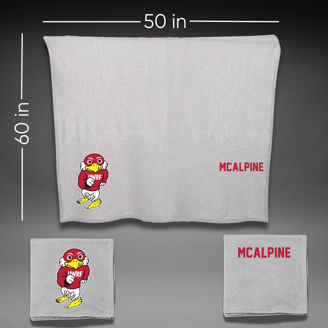 University of Wisconsin-River Falls TF and XC Gray Blanket - Jaidyn McAlpine