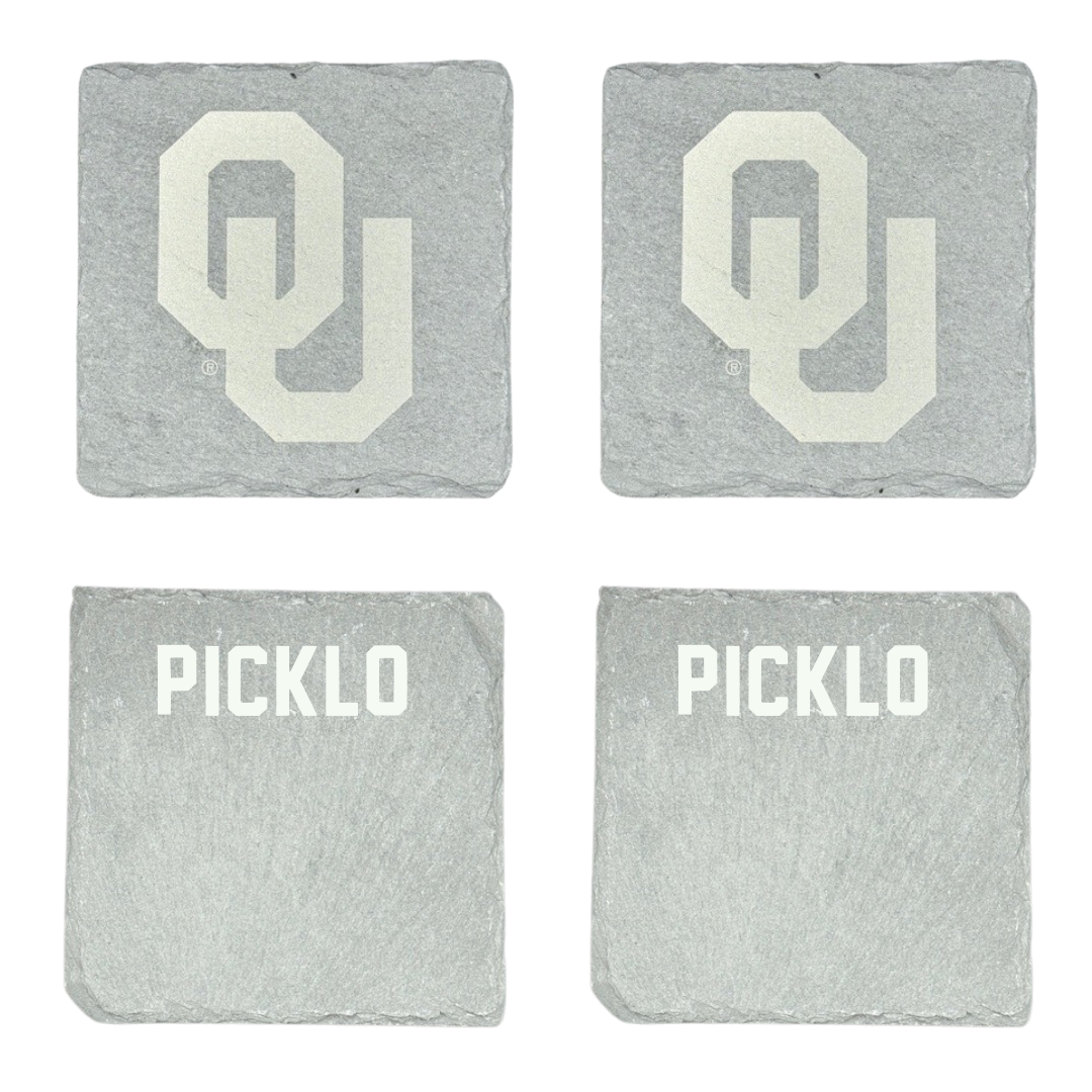 University of Oklahoma Wrestling Stone Coaster (4 Pack)  - Cam Picklo