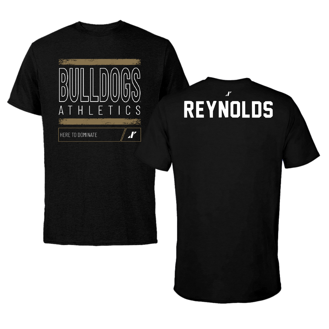Bryant University TF and XC Black Dominate Performance Tee - Dawson Reynolds