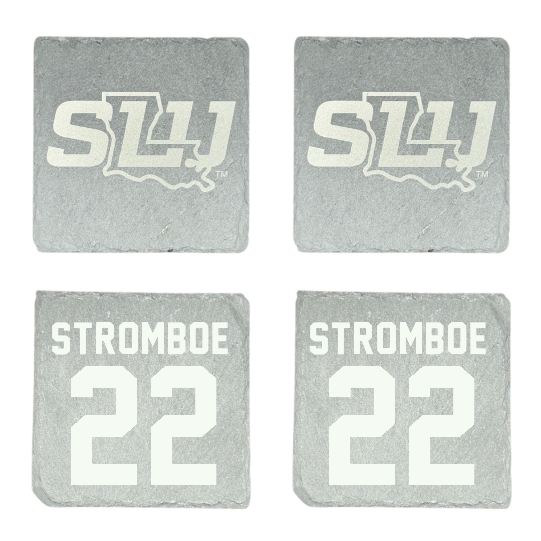 Southeastern Louisiana University Baseball Stone Coaster (4 Pack)  - #22 Cole Stromboe