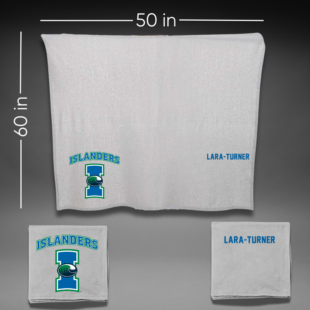 Texas A&M University-Corpus Christi TF and XC Gray Blanket - Khiah Lara-Turner