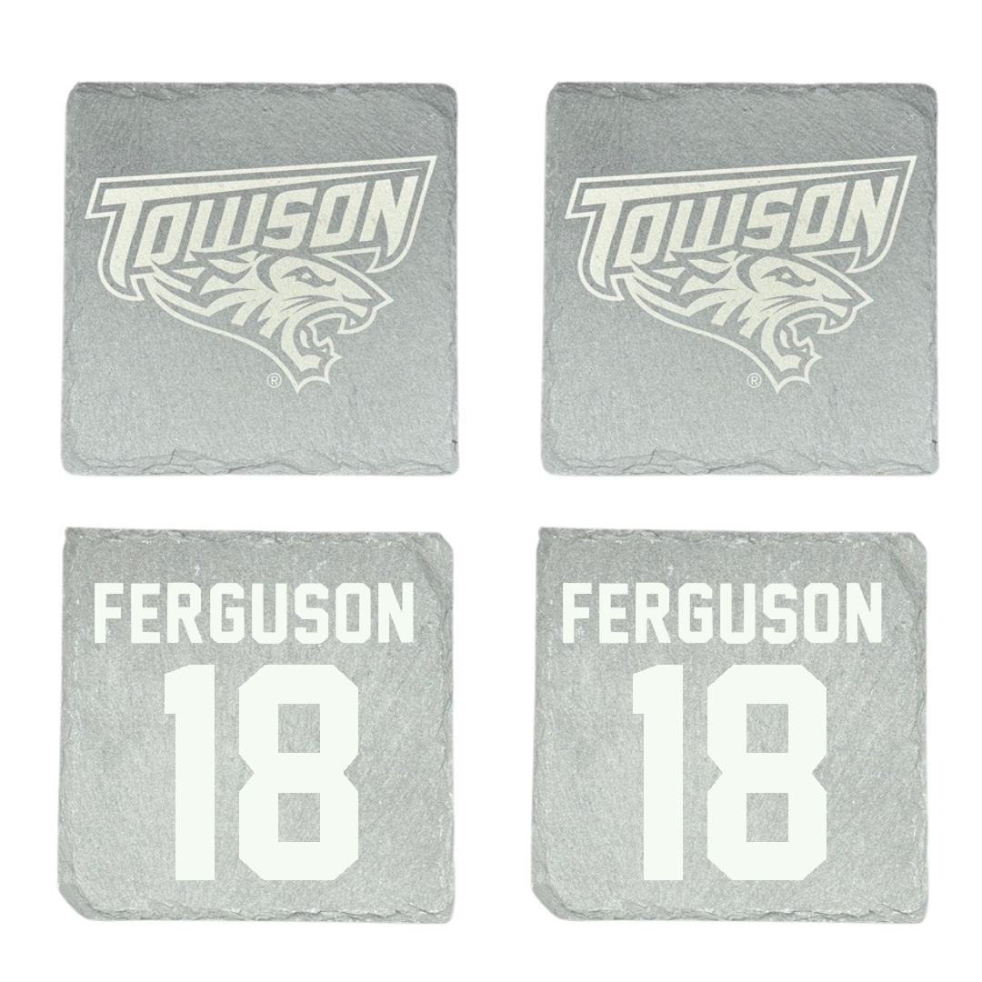Towson University Softball Stone Coaster (4 Pack)  - #18 Addie Ferguson