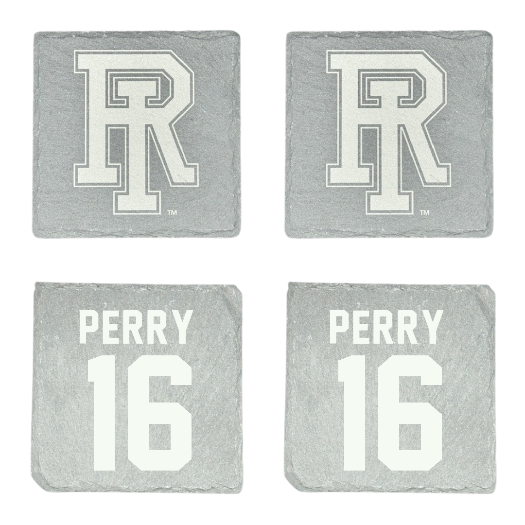 University of Rhode Island Baseball Stone Coaster (4 Pack)  - #16 Braeden Perry