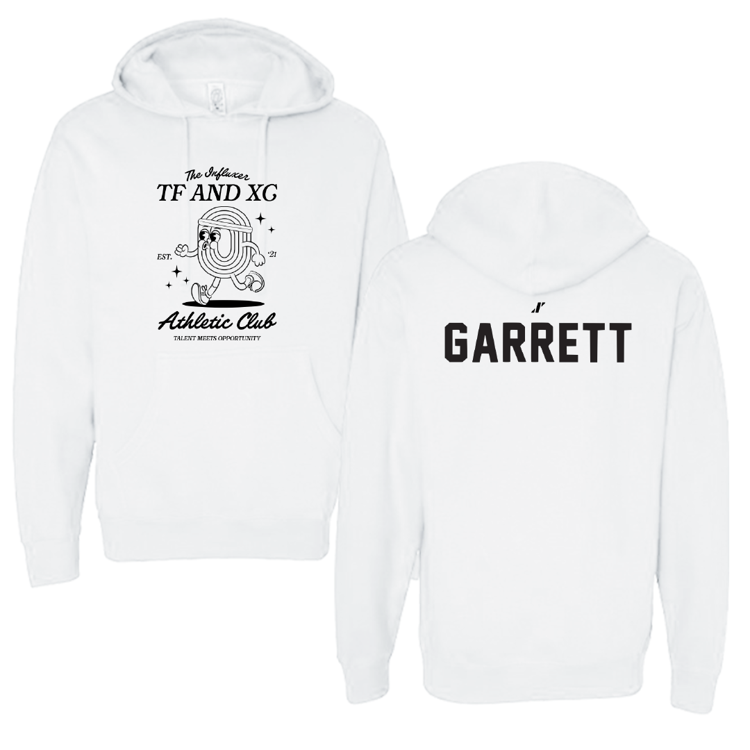 TF and XC White Influxer Athletic Club Hoodie - Kam Garrett