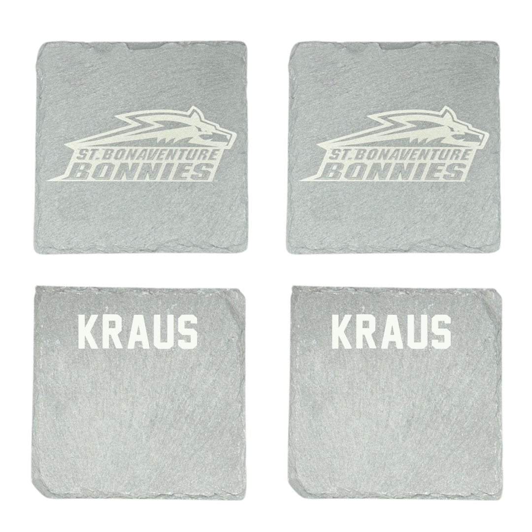 St. Bonaventure University Swimming & Diving Stone Coaster (4 Pack)  - Ellie Kraus