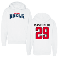 Saint Mary's College of California Soccer White Classic Hoodie - #29 Will Maschmedt