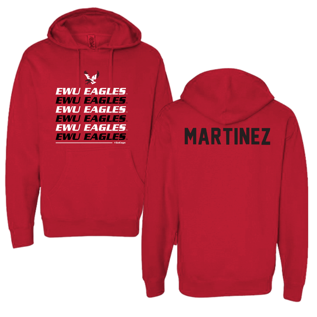 Eastern Washington University TF and XC Red General Hoodie - Faith Martinez