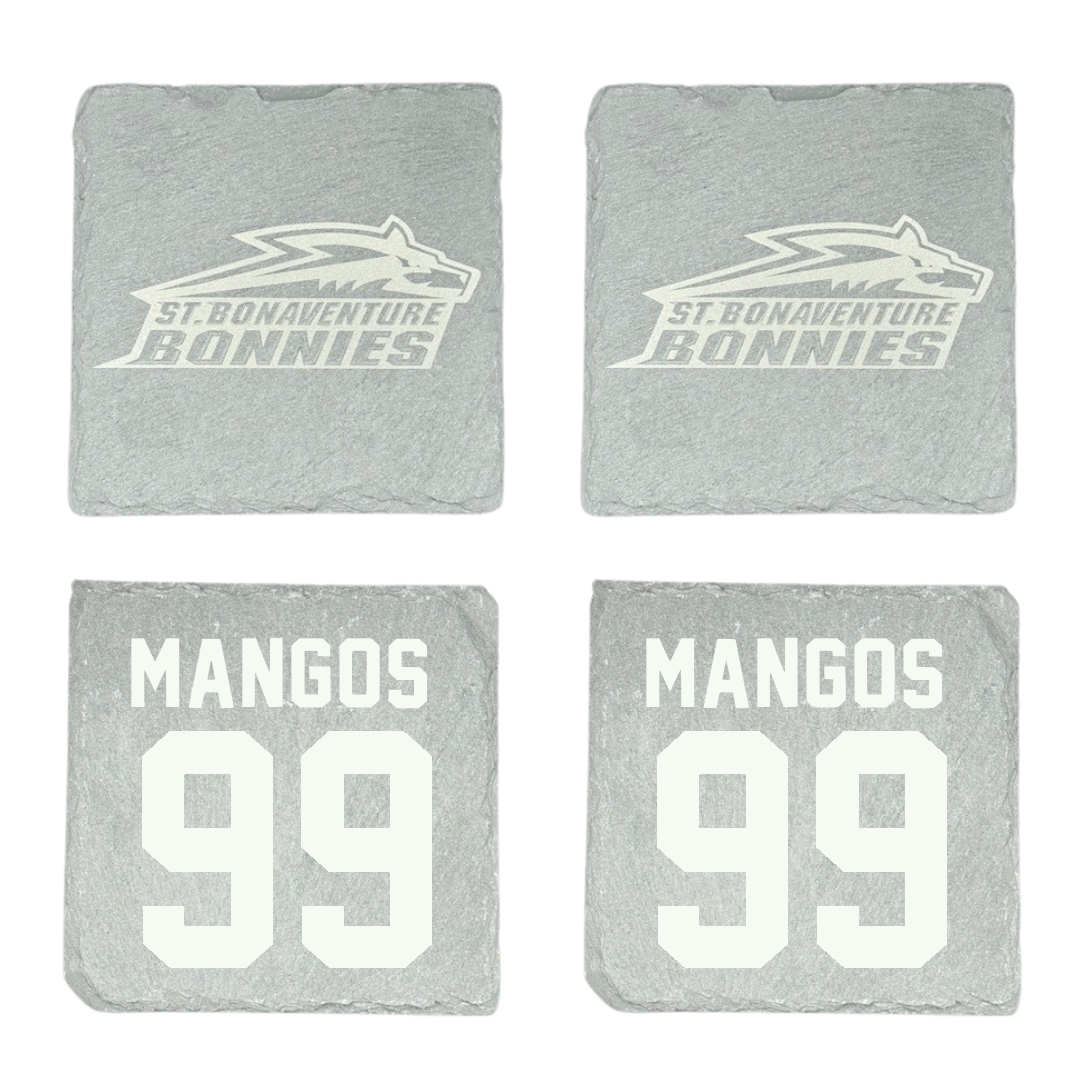 St. Bonaventure University Softball Stone Coaster (4 Pack)  - #99 Reagan Mangos