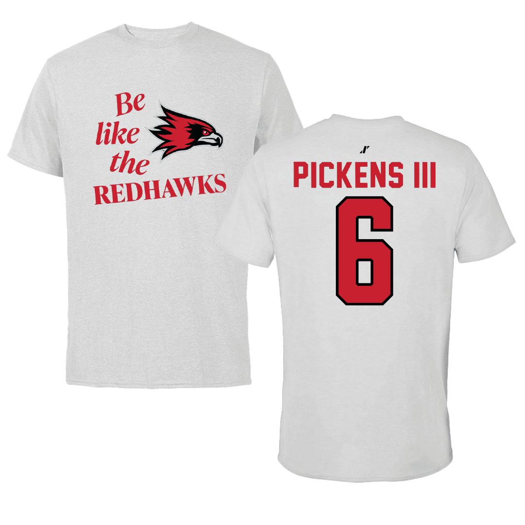 Southeast Missouri State University Football Light Gray Be Like Us Tee - #6 Henry Pickens III