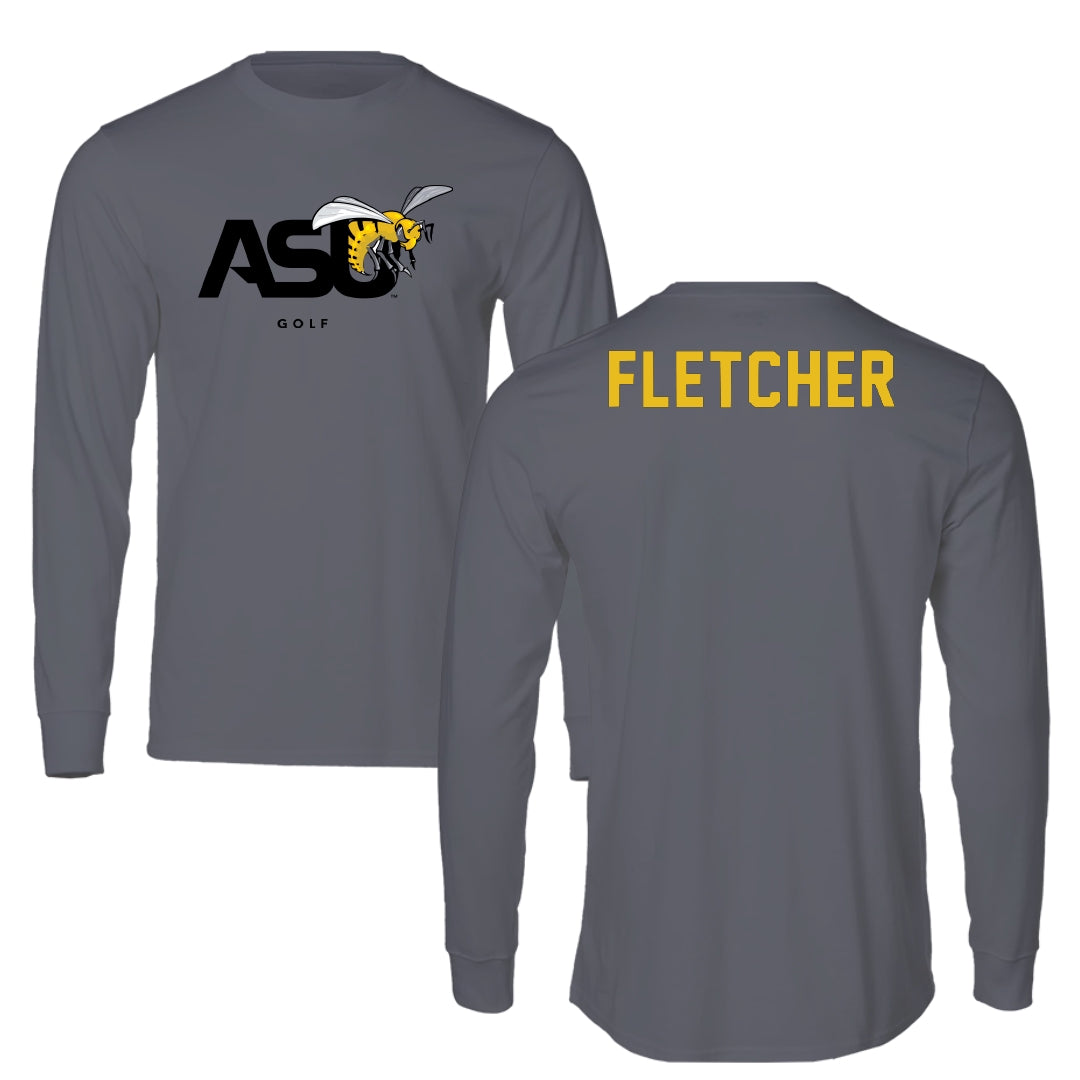 Alabama State University Golf Dark Gray Long Sleeve - Carmen Fletcher