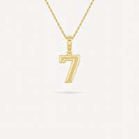 Gold Presidents Pendant and Chain - #7 Camo Nelson