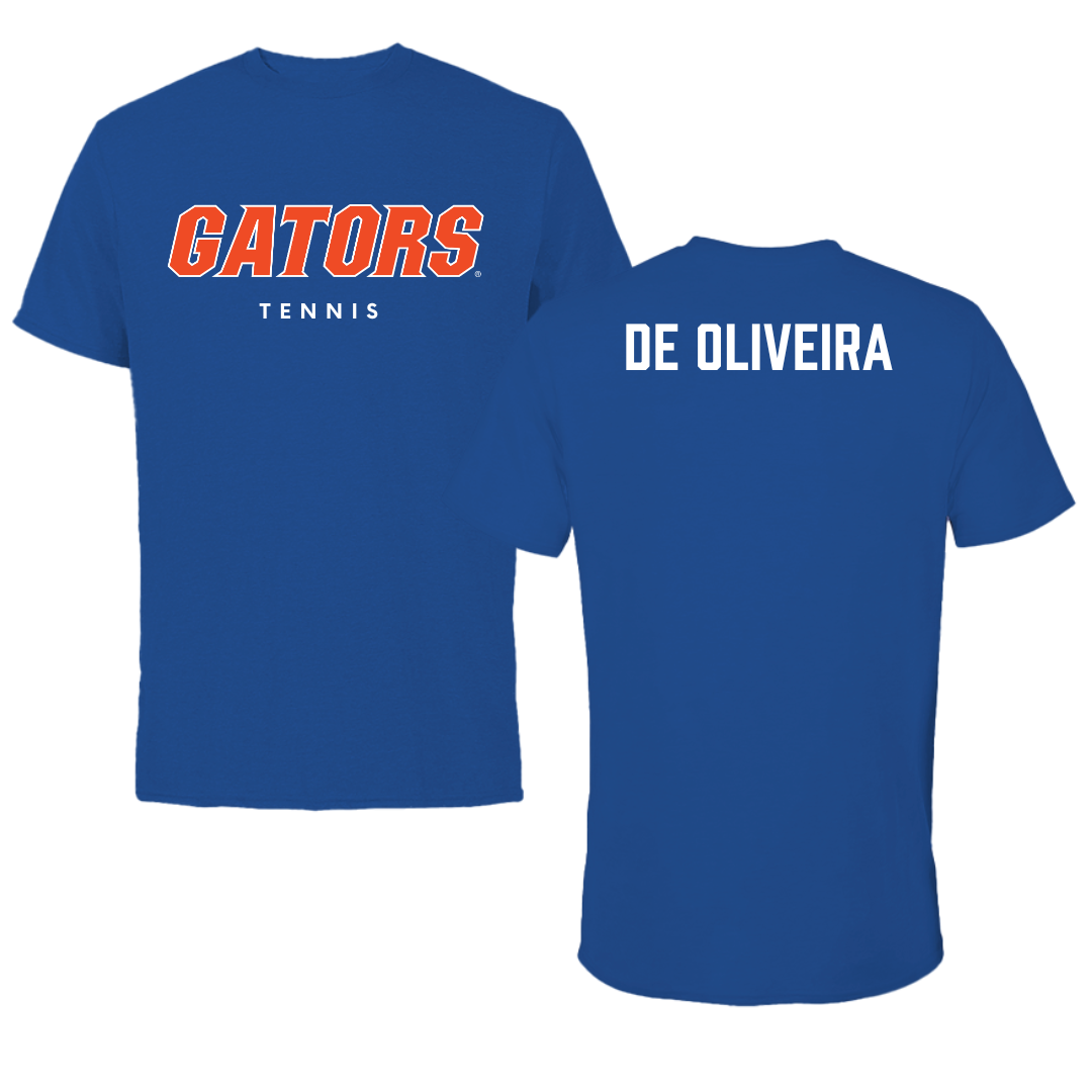 University of Florida Tennis True Royal Tee - Emily De Oliveira