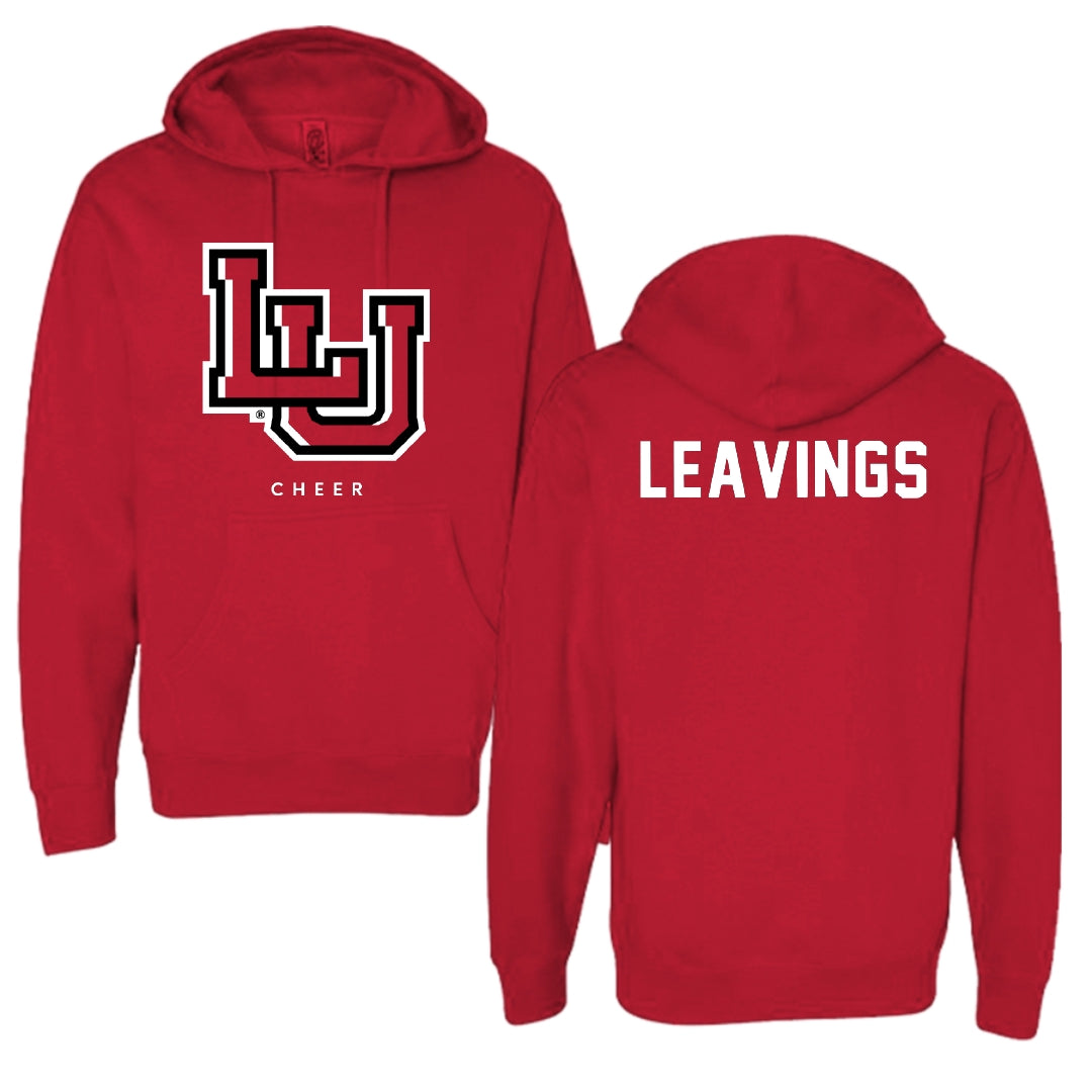 Lamar University Cheer Red Hoodie - Shelby Leavings