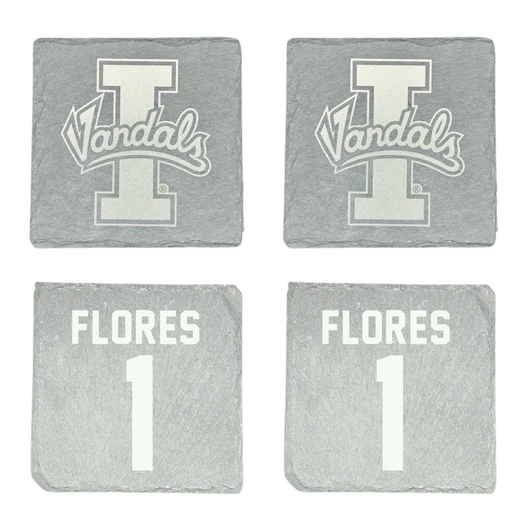 University of Idaho Soccer Stone Coaster (4 Pack)  - #1 Paula Flores