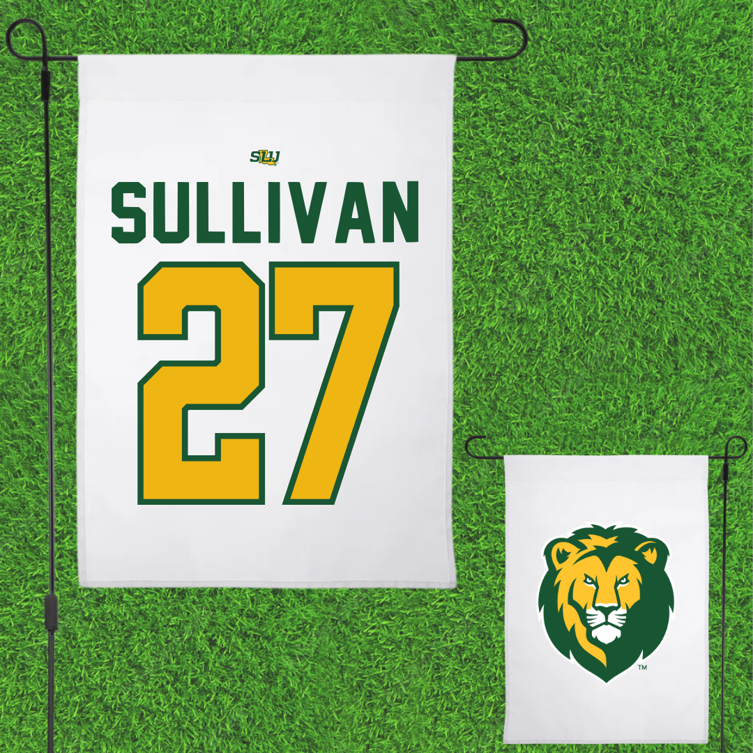 Southeastern Louisiana University Soccer White Garden Flag - #27 Piper Sullivan