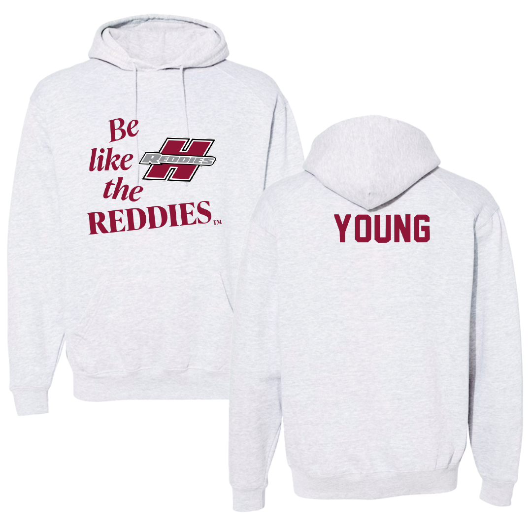 Henderson State University Cheer Light Gray Be Like Us Hoodie - Gracie Young