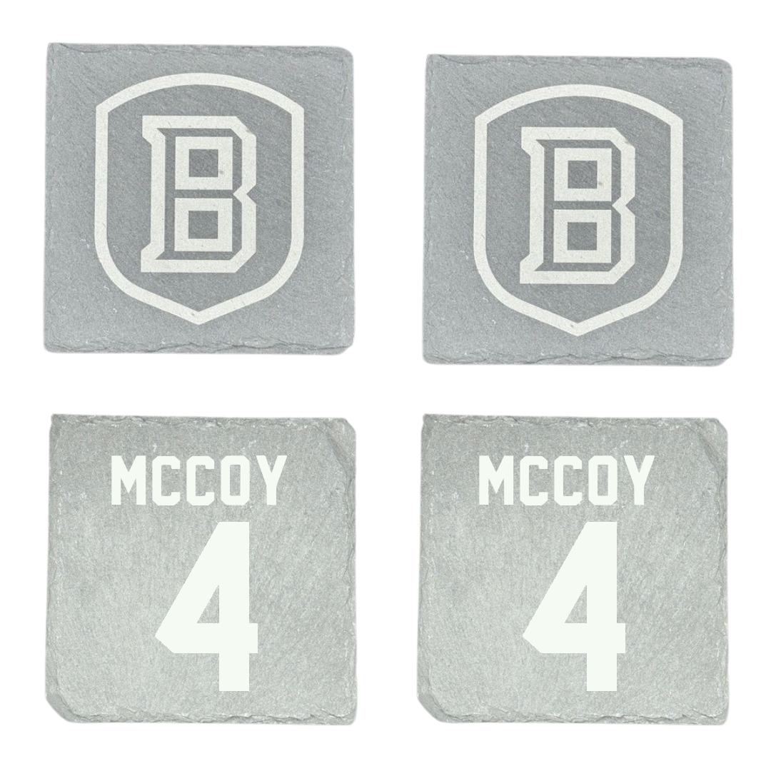 Bradley University Softball Stone Coaster (4 Pack)  - #4 Kierston McCoy