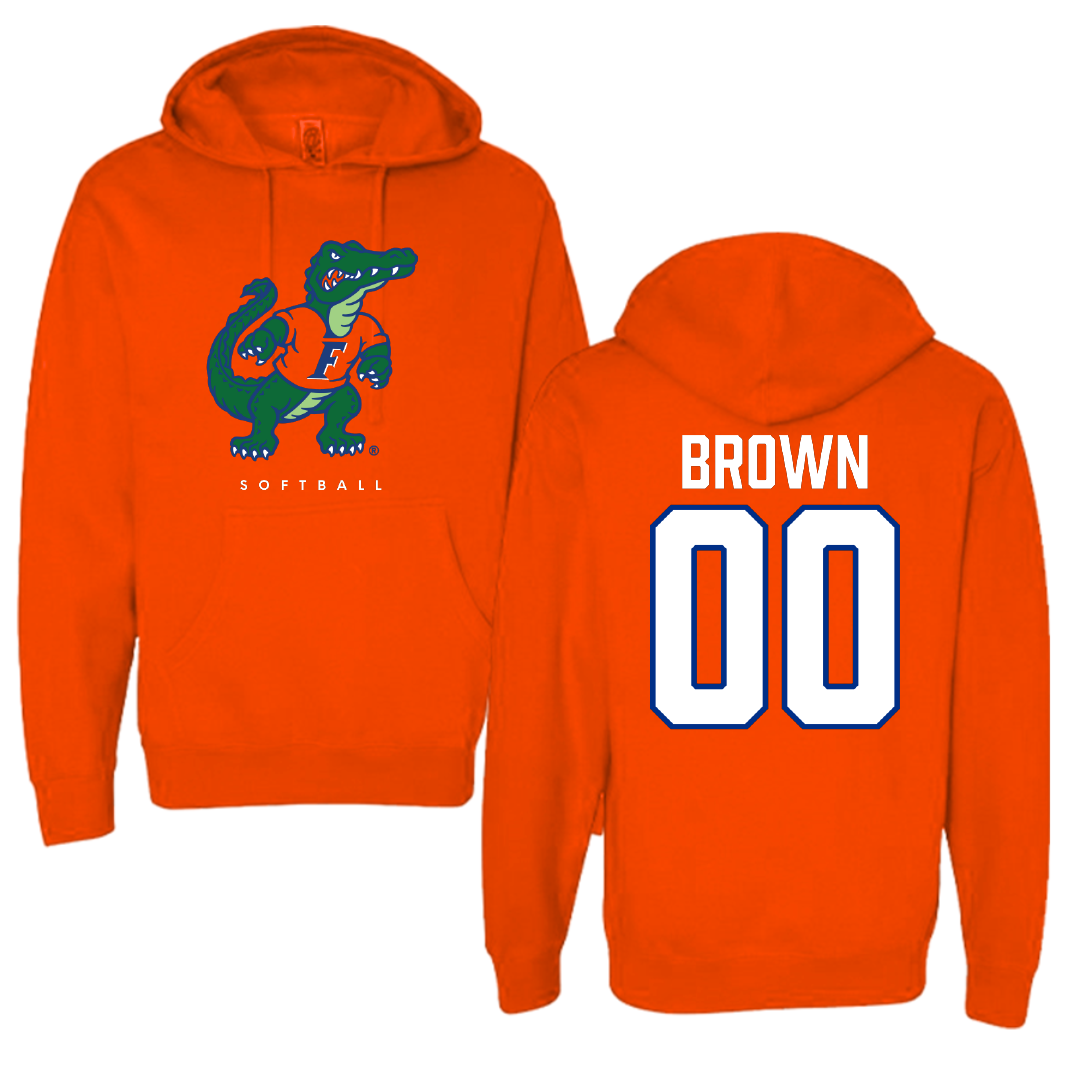 University of Florida Softball Orange Hoodie - #00 Ava Brown