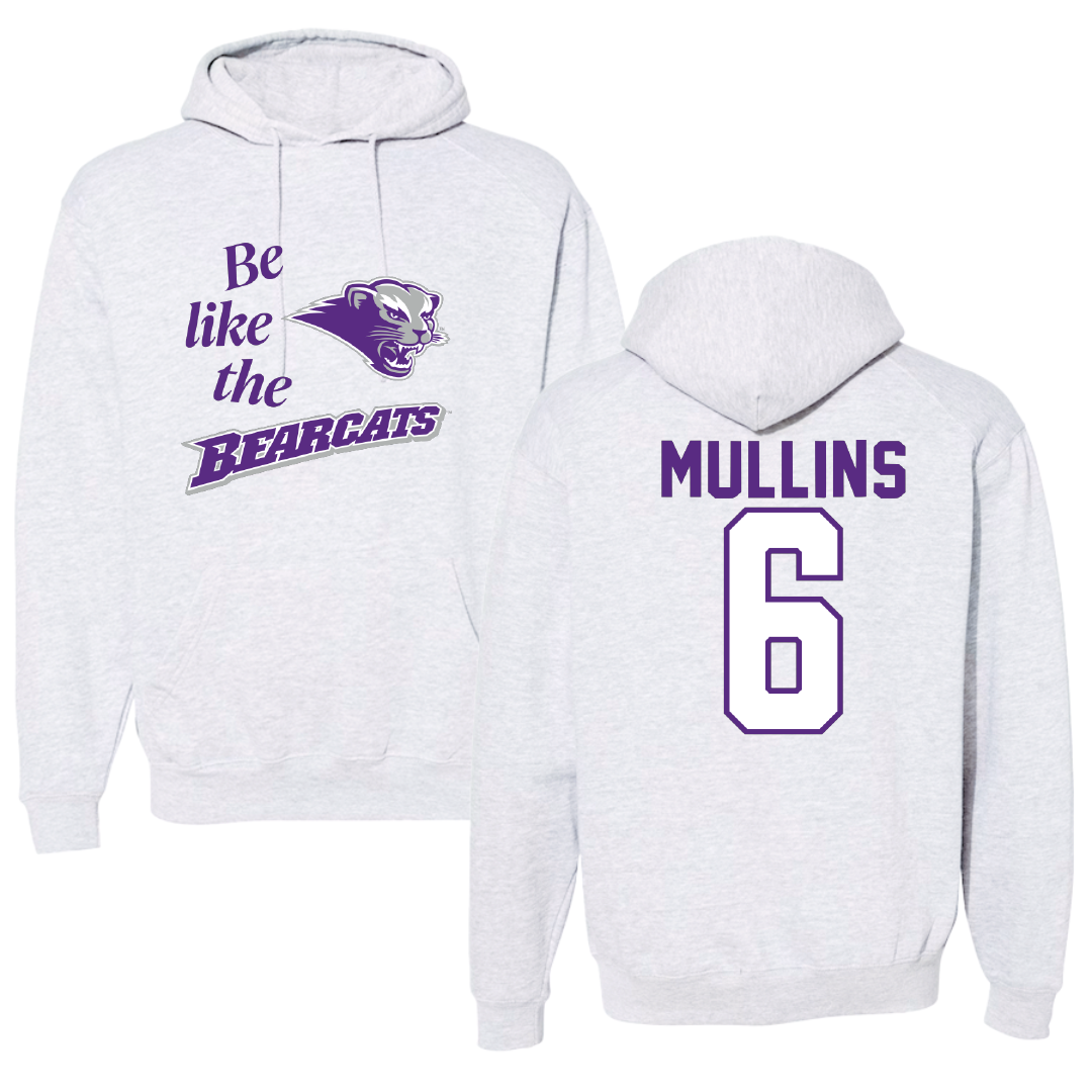 Southwest Baptist University Football Light Gray Be Like Us Hoodie - #6 Canaan Mullins