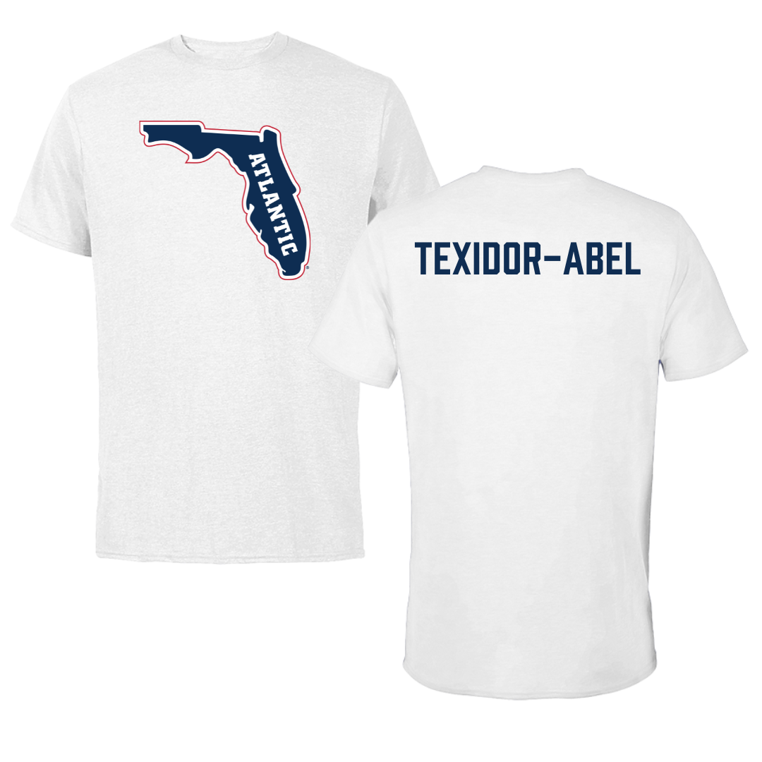 Florida Atlantic University Dance White Tee - Alex Texidor-Abel