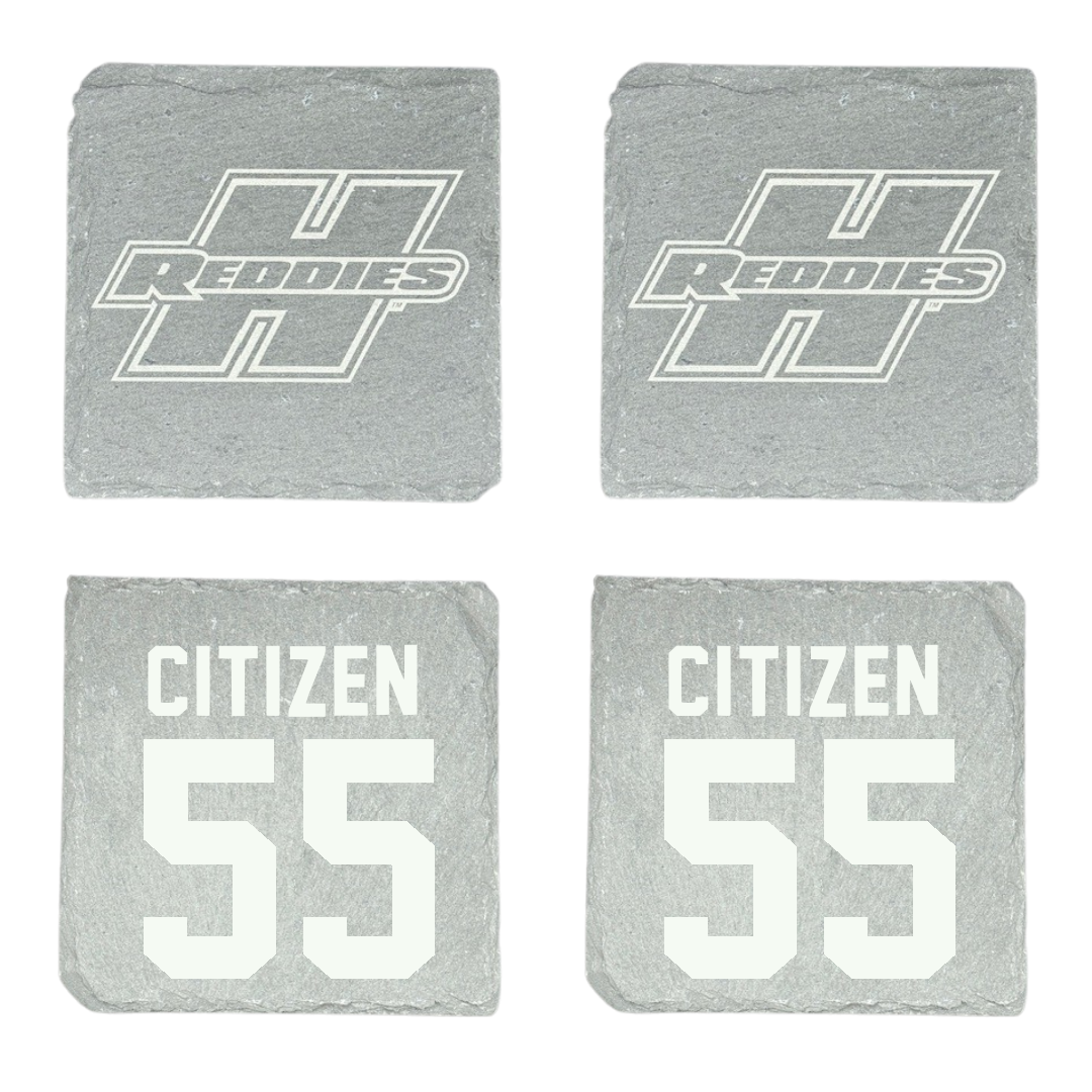 Henderson State University Football Stone Coaster (4 Pack)  - #55 Jamarion Citizen