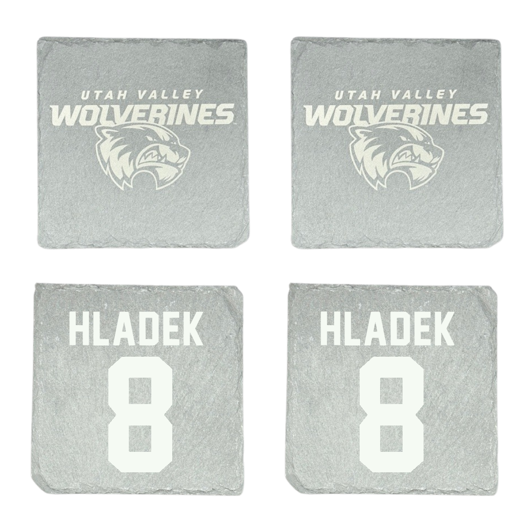 Utah Valley University Soccer Stone Coaster (4 Pack)  - #8 Ruby Hladek
