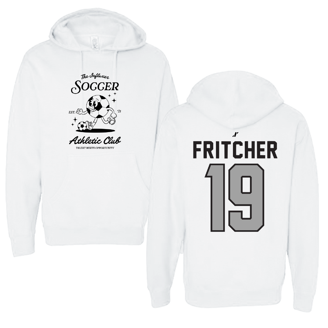 Soccer White Influxer Athletic Club Hoodie - #19 Alex Fritcher