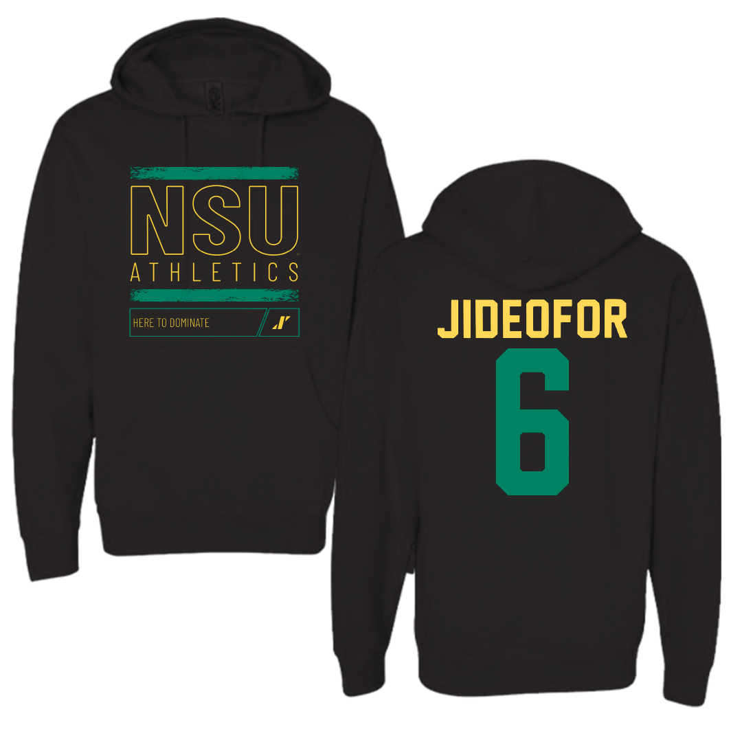 Norfolk State University Volleyball Black Dominate Hoodie - #6 Adlene Jideofor