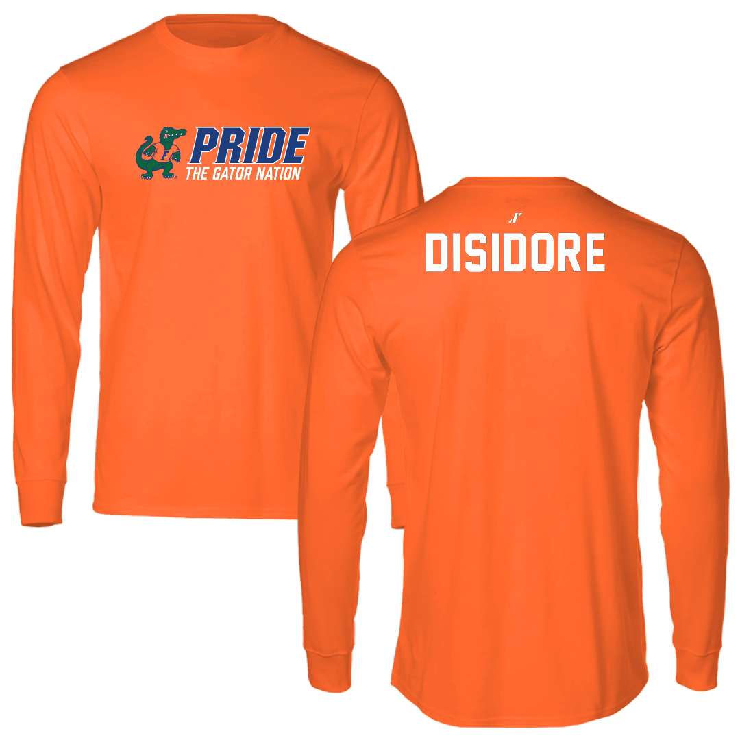University of Florida Gymnastics Orange General Long Sleeve - Gabriella Disidore
