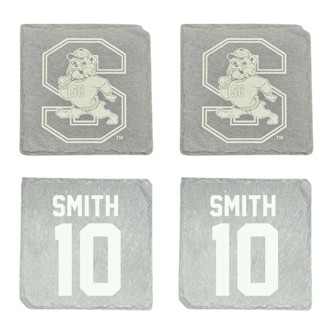 South Carolina State University Football Stone Coaster (4 Pack)  - #10 Tyler Smith