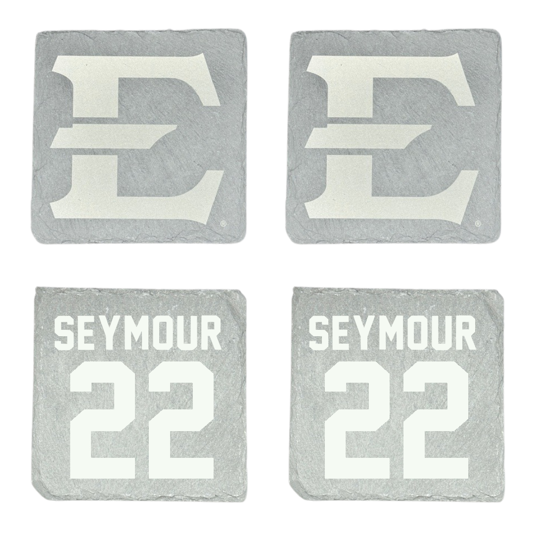 East Tennessee State University Basketball Stone Coaster (4 Pack)  - #22 Jaden Seymour