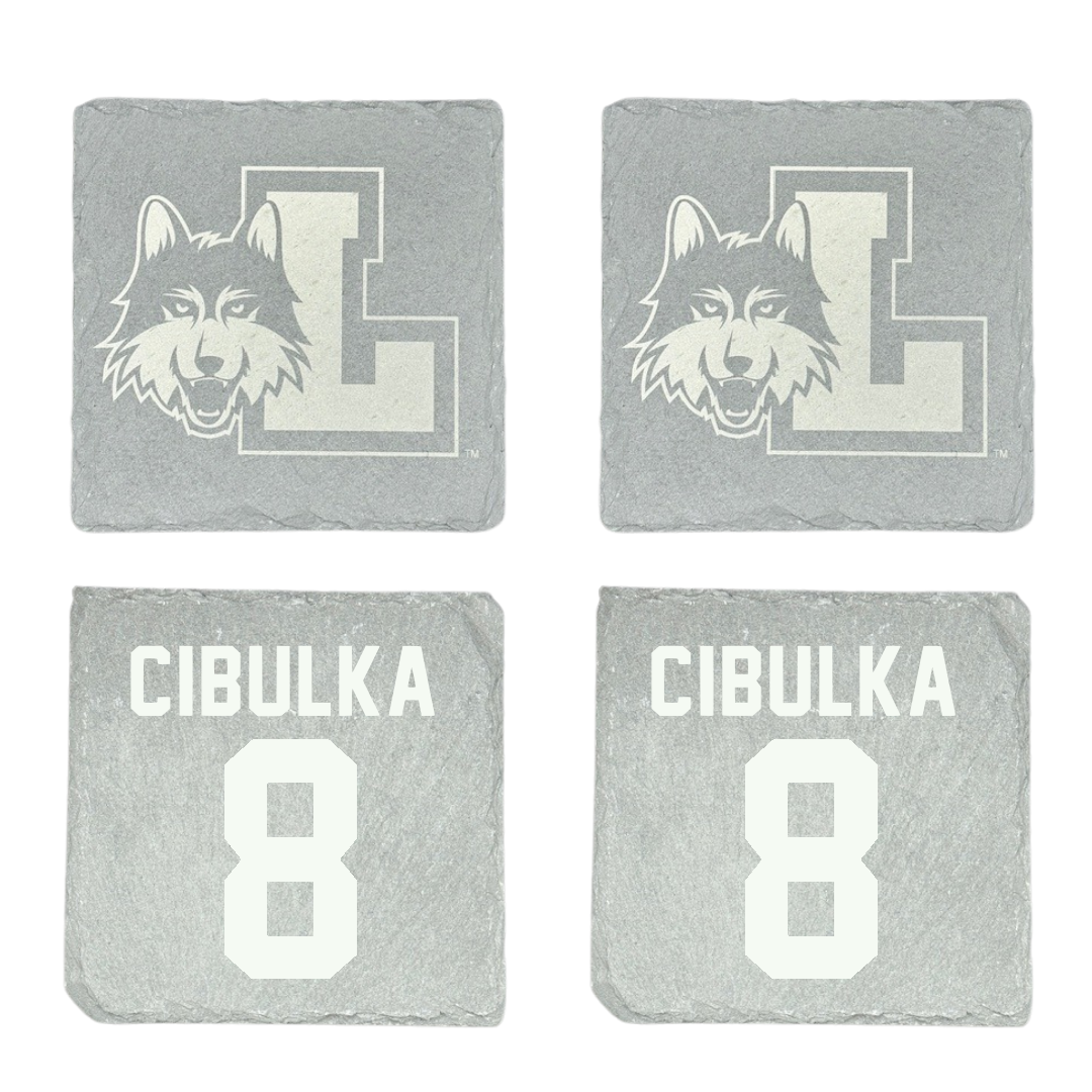 Loyola University-Chicago Soccer Stone Coaster (4 Pack)  - #8 Jaimee Cibulka